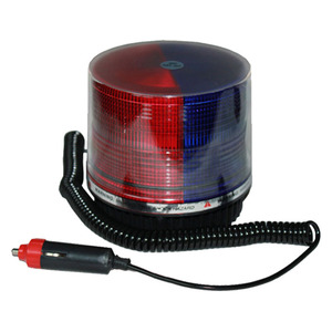 9 Modos de Flash Premium 360 °   Luz Estroboscópica LED Redonda con Efecto Giratorio - Baliza de Advertencia de Emergencia Sincronizable para Flotas y Vehículos Utilitarios - Product Image 1