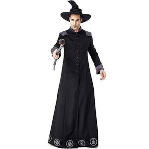 Disfraz de bruja de Halloween HP para fiesta anual, disfraz de vampiro, demonio, mago, conde, espectáculo de cosplay - Product Image 2