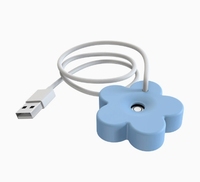 Portable bureau une tête Mini eau réapprovisionnement vaporisateur maison Ipx7 étanche atomiseur diffuseur petite fleur Mini humidificateur