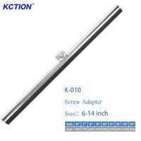 Accesorios para Automóviles Kction, Limpiaparabrisas de Metal de Primera Calidad OEM al por Mayor, Tipo Tornillo de Goma Natural, Aptos para Jeeps, Limpiaparabrisas de Acero