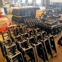 Nouvelles pièces de suspension de remorque en gros, 3 essieux, suspension mécanique américaine Fuwa, support de suspension, barre égaliseuse, 16T max.