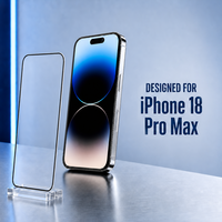 Nouveau protecteur d'écran pour iPhone 18 Pro 18 Pro Max Verre trempé HD