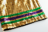 Masque doré pour femme, 8 couleurs, vente en gros, masque de Mardi Gras en sequins tissés, couleur unie, doux et naturel, pour les fêtes