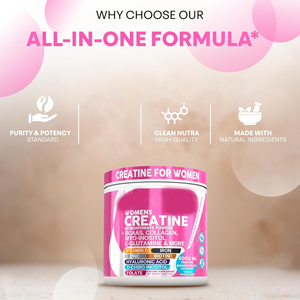 OEM creatina per le donne creatina monoidrato in polvere Pre allenamento <span class=keywords><strong>BCAA</strong></span> con mio inositolo biotina e collagene supporto - Product Image 4