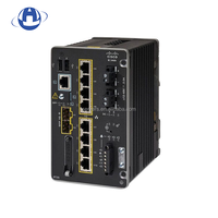 Switch Ethernet Industrial para Exteriores Catalyst IE3400 Serie Rugged de 10 Gbps, 8 Puertos PoE 24v Gigabit, con Anillo Óptico