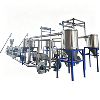 Máquina de Producción de Gránulos de PVC HDPE LLDPE TPO EVA, Extrusora de Doble Tornillo SJS90/23, Línea de Granulación, 400-500 kg/h, 380V