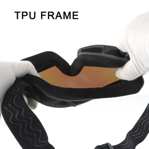 แว่นตาสกี CE Snowboard Sports Googles UV400 รุ่น Retro ป้องกันฝ้า สำหรับผู้ใหญ่ ทั้งผู้หญิงและผู้ชาย กำลังลดราคา - Product Image 4