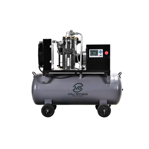 3000W elettrico portatile compressore d'aria a magnete permanente a frequenza variabile vite per Auto riparazione lavorazione del legno-motore lubrificato - Product Image 3