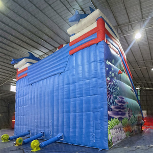 Château Gonflable Aquatique pour Enfants, Parc d'Attractions, Toboggan Thème Personnalisé pour Extérieur, Toboggan Aquatique Gonflable, Toboggans Aquatiques - Product Image 6