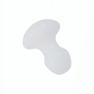 Natural White <b>Jade</b> Mushroom Shaped Massager Elegant Gift, Facial Gua Sha Tool for Women Skincare - Product Image 3