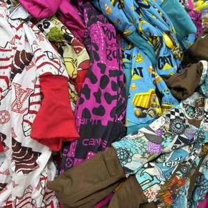 卸売出荷可能95% 竹5% スパンデックスニット双方向ジッパー秋ミステリーパジャマバンドルボックス幼児用 - Product Image 1