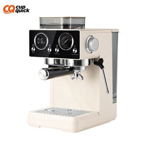 Smart <b>Fully</b> <b>Automatic</b> Espresso <b>Machine</b> with and Dual Display 20 Bar Bean to Cup <b>Coffee</b> Maker for Home Office Cafe - Product Image 1