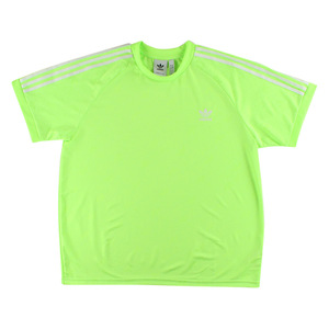 Adidas Originals trefoil Allover เสื้อออกกำลังกายสำหรับผู้ชายและเสื้อยืดสัญลักษณ์สีเขียว-100% ของแท้ - Product Image 1