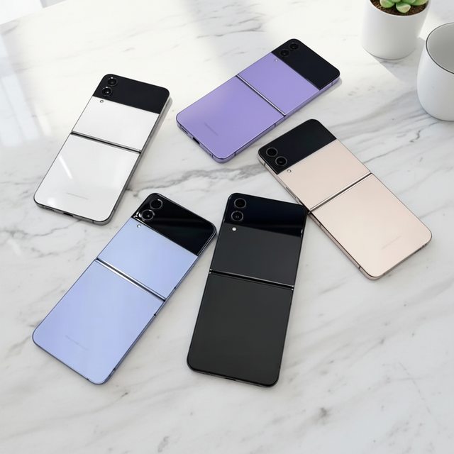 Original Foldable Phone Z Flip4 128GB 256GB 512GB High Quality Wholesale Used Smartphone Unlocked US Version 8GB RAM 5G