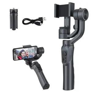 Hot Sale Gimbal 3 Axis For Amazon Cell Phone Control The Focal Length Professional Stabilizer Face Tracking Vlog Selfie Stick
