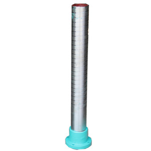 Rueda elevadora de 85 mm con columna de tubo de acero engrosado para accesorio de taladro de columna, 1 metro de longitud - Product Image 1