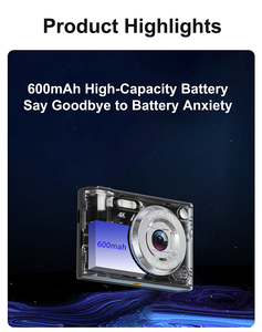 Caméra vidéo numérique HD portable tendance avec fonction d'impression instantanée, cadeau idéal pour Noël et les anniversaires, pour enfants et tout-petits, appareils photo pour enfants - Product Image 6