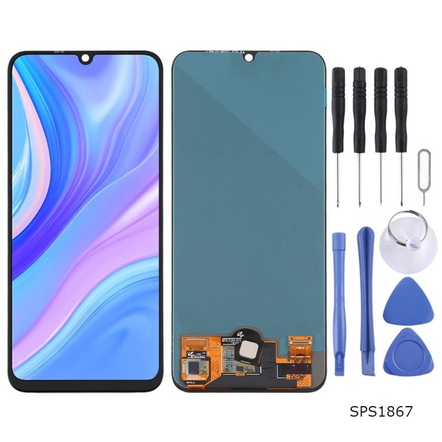 Original LCD Screen and Digitizer Full Assembly for Huawei Y8p