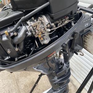 Motor fueraborda <span class=keywords><strong>F15</strong></span> de 15 HP y 4 tiempos, motor marino de 323 cc refrigerado por agua, motor fueraborda de gasolina para botes inflables de pesca - Product Image 5