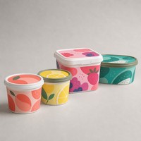 Matériau IML OEM pour gobelets alimentaires injectés et contenants moulés par soufflage avec impression couleur personnalisée