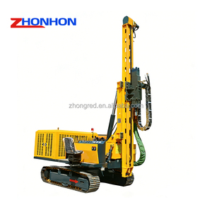 <span class=keywords><strong>Pile</strong></span> driver solaire à chenilles pour panneaux photovoltaïques, machine de piquage de poteaux solaires à vis de petite taille - Product Image 1