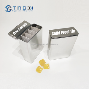 Customized Recyclable Metal <strong>Tin</strong> Box Durable Eco-Friendly Candy <strong>Cake</strong> Sugar <strong>Storage</strong> for Food Made Art Paper Plywood - Product Image 5
