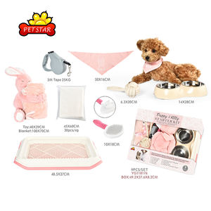 Set di <span class=keywords><strong>9</strong></span> Giocattoli per Cani, Novità, in Gomma e Plastica, con Corda, Accessori Essenziali, Set Regalo per Animali Domestici - Product Image 1