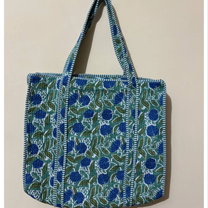 กระเป๋าโท้ทผ้าฝ้ายลายชนเผ่าแบบเย็บติดกัน ชุดกระเป๋า 3 ใบ ทำมือ พร้อมปรับแต่งได้ กระเป๋าสะพายข้าง ราคาขายส่ง - Product Image 1