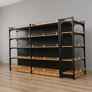 Estantes Comerciales de Acero y Madera Personalizados Sanyang para Exhibición de Productos en Tiendas de Abarrotes y Supermercados, Diseño Gratuito - Product Image 2
