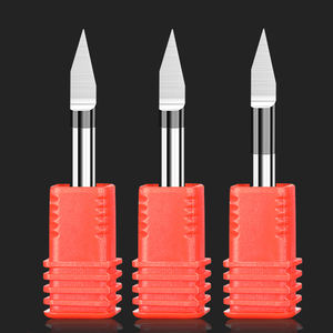 High Precision 3.175mm Tungsten Steel <strong>Engraving</strong> Bit Flat Bottom Pointed Tip OEM Customizable Al-Mg-Ag Coating Lettering <strong>Tool</strong> - Product Image 4