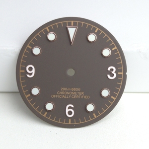 หน้าปัดนาฬิกาขนาด 30.5 มม. แบบปลอดเชื้อ สำหรับกลไก <span class=keywords><strong>Seiko</strong></span> NH35 รองรับการสกรีนโลโก้ OEM  หน้าปัด NH35 สำหรับนาฬิกาอัตโนมัติ <span class=keywords><strong>Seiko</strong></span> Mods อะไหล่นาฬิกา - Product Image 3