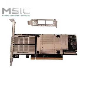 การ์ดเชื่อมต่อเครือข่าย Mellanox MCX755106AS-HEAT Connect X-7 Adapter NDR 200 Gb/s แบบสองพอร์ต QSFP112 InfiniBand - Product Image 1