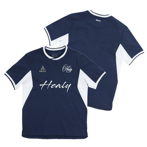 Camiseta de fútbol de paneles de moda de sastrería meticulosa de alta calidad, camiseta de fútbol transpirable con cuello redondo, camiseta atlética cómoda - Product Image 1