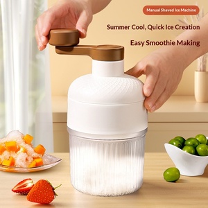 Máquina Manual <span class=keywords><strong>para</strong></span> Hacer Hielo Picado, sin Electricidad, con Manivela, de Plástico, Capacidad de 1L, Apta <span class=keywords><strong>para</strong></span> <span class=keywords><strong>Lavavajillas</strong></span>, <span class=keywords><strong>para</strong></span> el Hogar o Puestos de Comida - Product Image 2