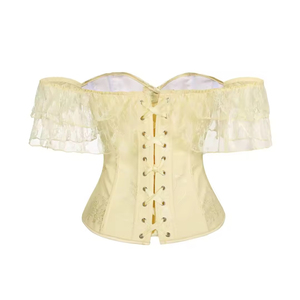 Corsetti <span class=keywords><strong>per</strong></span> Donne Bustier Overbust Gotico Punk Sexy con Spalline Taglie Forti - Product Image 5