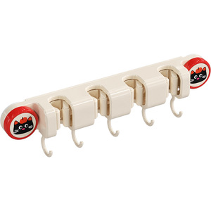 Yimijia Suction Cup Mop <b>Clip</b> Wall Mounted Round Punch Free Strong Holder For Bathroom Household Storage - Product Image 5
