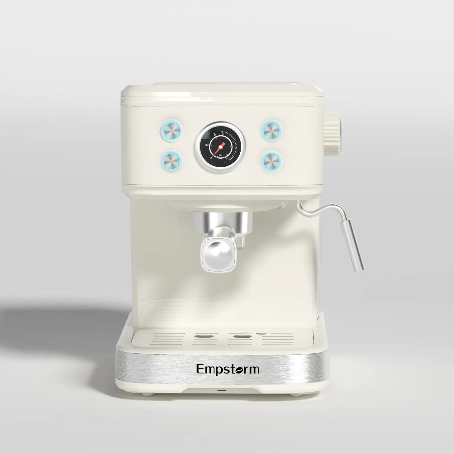 Xách tay Espresso cà phê brewer Máy 20bar cà phê Maker Trung Quốc chuyên nghiệp thương mại Italy điện trắng Cappuccino máy