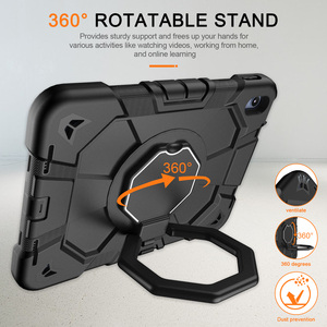 Capa para iPad 7ª, 8ª, 9ª e <span class=keywords><strong>10</strong></span>ª Geração, Capa de Silicone Rotativa 360 Graus à Prova de Choque para Crianças, para iPad <span class=keywords><strong>10</strong></span>.2 e <span class=keywords><strong>10</strong></span>.9 Polegadas - Product Image 3
