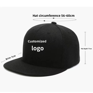Cappellino da Baseball Americano con Visiera Piatta, 6 Pezzi, Unisex, per Esterni, Protezione Solare, Personalizzabile con Logo Stampato o Ricamato, 100% - Product Image 4