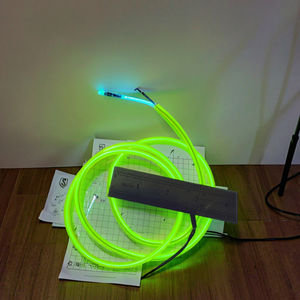 Super Pull <span class=keywords><strong>El</strong></span> Wire de alta calidad, cable <span class=keywords><strong>EL</strong></span> de 5mm con cable de acero de doble hebra incorporado, adecuado para decoración de paisajes - Product Image 1