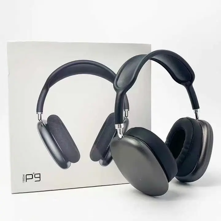 Meilleure vente P9 Casque sans fil Over Ear Stereo Hi-fi Bass Headset avec Microphone Gaming Sports BT 5.0 headphone p9