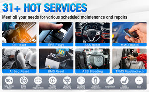 Amazon Neuerscheinung CRP919 BT Wie CRP919X BT Vollsystem OBD2 Scanner Automobil-Diagnosegerät mit 37 Resets - Product Image 5