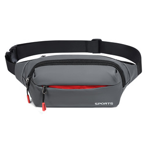 Sac banane de sport imperméable avec plusieurs poches zippées, sangle de taille réglable, léger, pour la course à pied et le cyclisme, pour hommes et femmes - Product Image 2