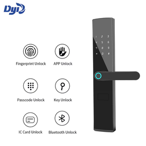 Fechadura Inteligente Diyu Tuya com Controle por APP, Digital com Impressão Digital, Tela Sensível ao Toque e Teclado de Código, Cinza - Product Image 4