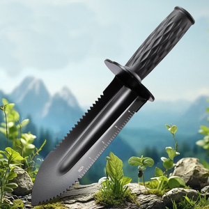 <span class=keywords><strong>Pala</strong></span> detectora <span class=keywords><strong>de</strong></span> excavación, herramienta <span class=keywords><strong>de</strong></span> excavación dentada doble resistente con funda <span class=keywords><strong>de</strong></span> transporte, paleta excavadora para acampar en el jardín - Product Image 3