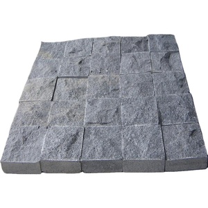 Trung Quốc giá rẻ G603 Màu Xám Granite Cobble đá Cube đá cho bên ngoài lát đá - Product Image 1