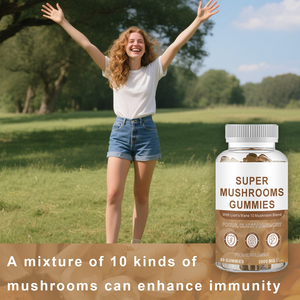 Olli OEM nhãn hiệu riêng não tăng cường Gummy tập trung Bộ nhớ cải thiện nồng độ nấm bổ sung sức khỏe Gummies - Product Image 4