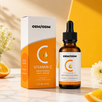 Sérum éclaircissant pour le visage pour peaux ternes avec vitamine C, raffermissant, lissant, pour une peau éclatante et soin des ridules