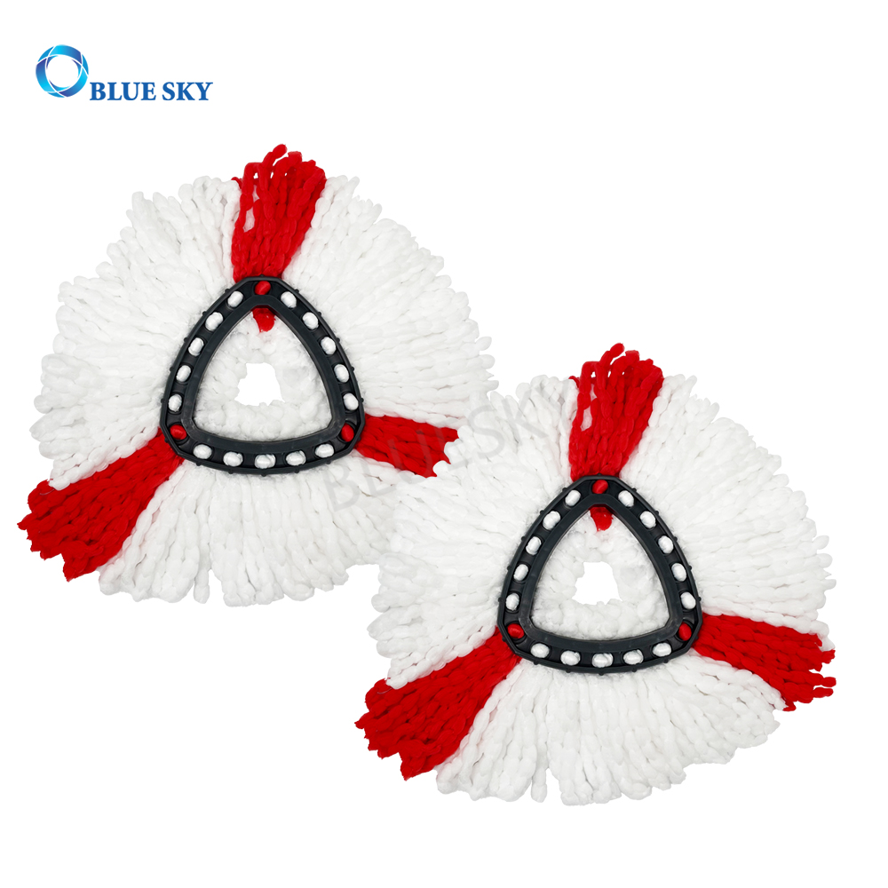 Вращающаяся Швабра из микрофибры, Замена насадки для электрической швабры Vileda O-cedr EasyWring 360, аксессуары для электрической швабры, насадки для швабры