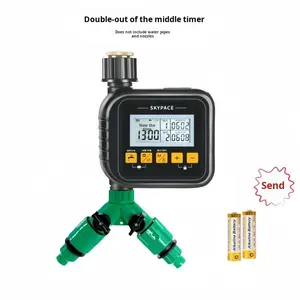 Dispositif d'arrosage automatique intelligent en plastique durable, grand écran, nouvel arroseur de jardin, minuterie d'arrosage paresseux - Product Image 2